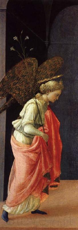 Fra Filippo Lippi The annunciation Norge oil painting art